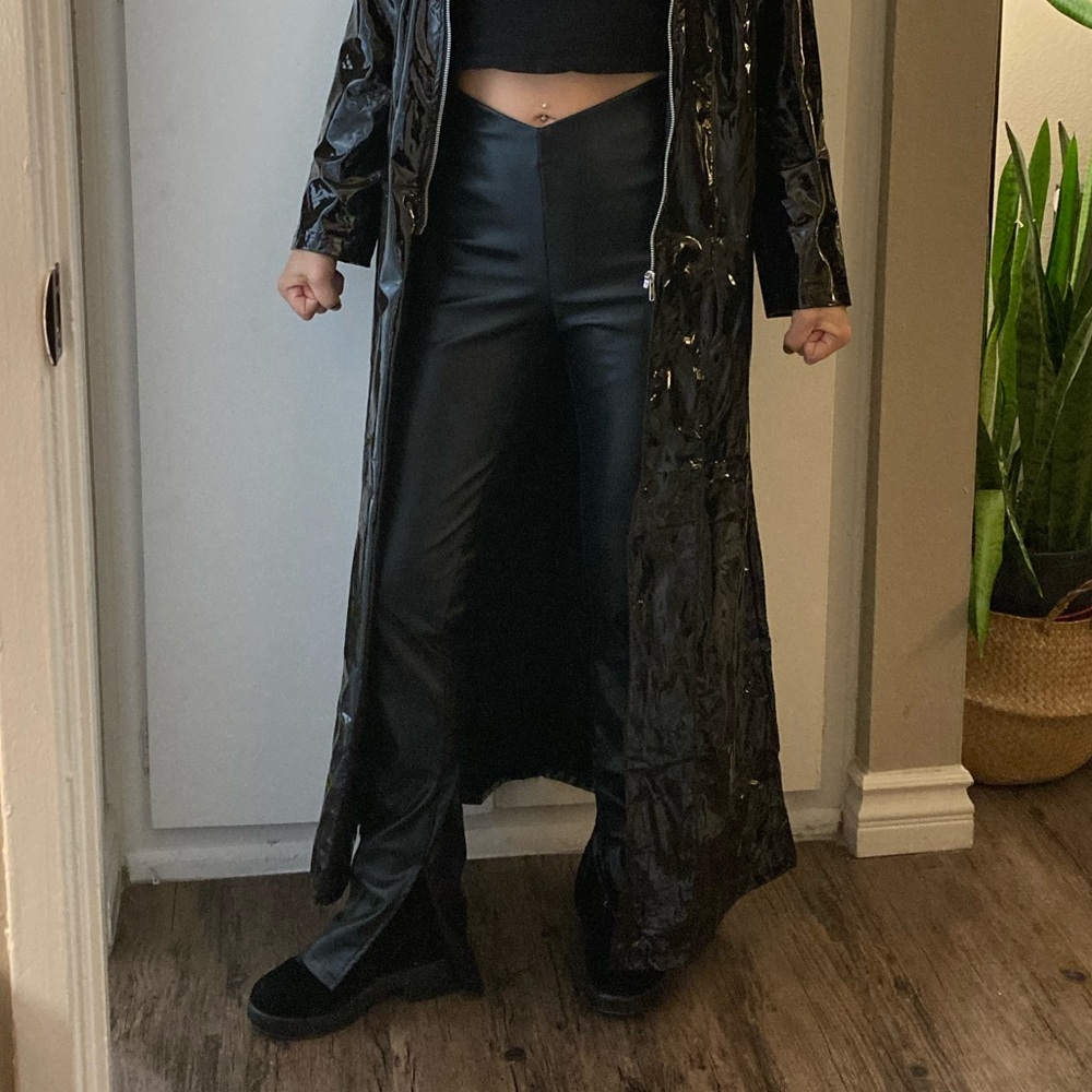 🦇Faux Leather Pants